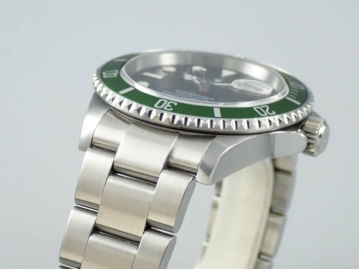 ロレックス サブマリーナー デイト Ref.16610LV ステンレススチール ブラック文字盤