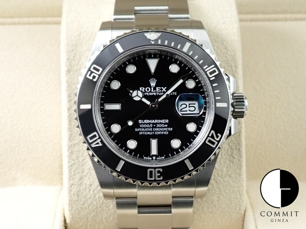 ロレックス サブマリーナー デイト Ref.126610LN ステンレススチール ブラック文字盤