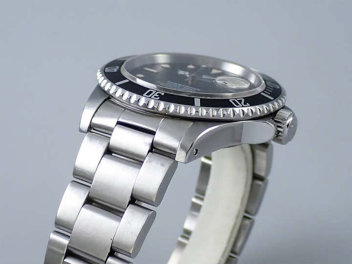 ロレックス サブマリーナー デイト Ref.168000 ステンレススチール ブラック文字盤