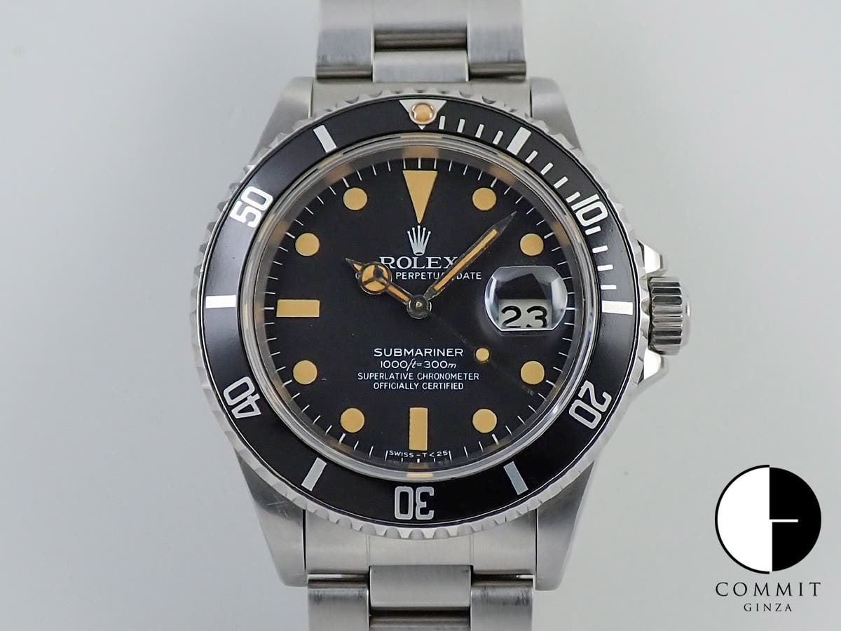 ロレックス サブマリーナー デイト Ref.16800 ステンレススチール ブラック文字盤