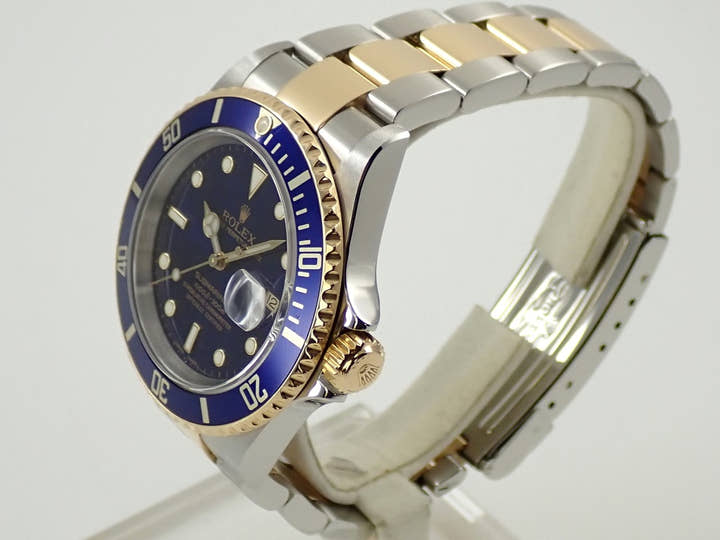 Rolex Submariner Date Ref. 16613 Stainless Steel/Yellow Gold Blue Dial