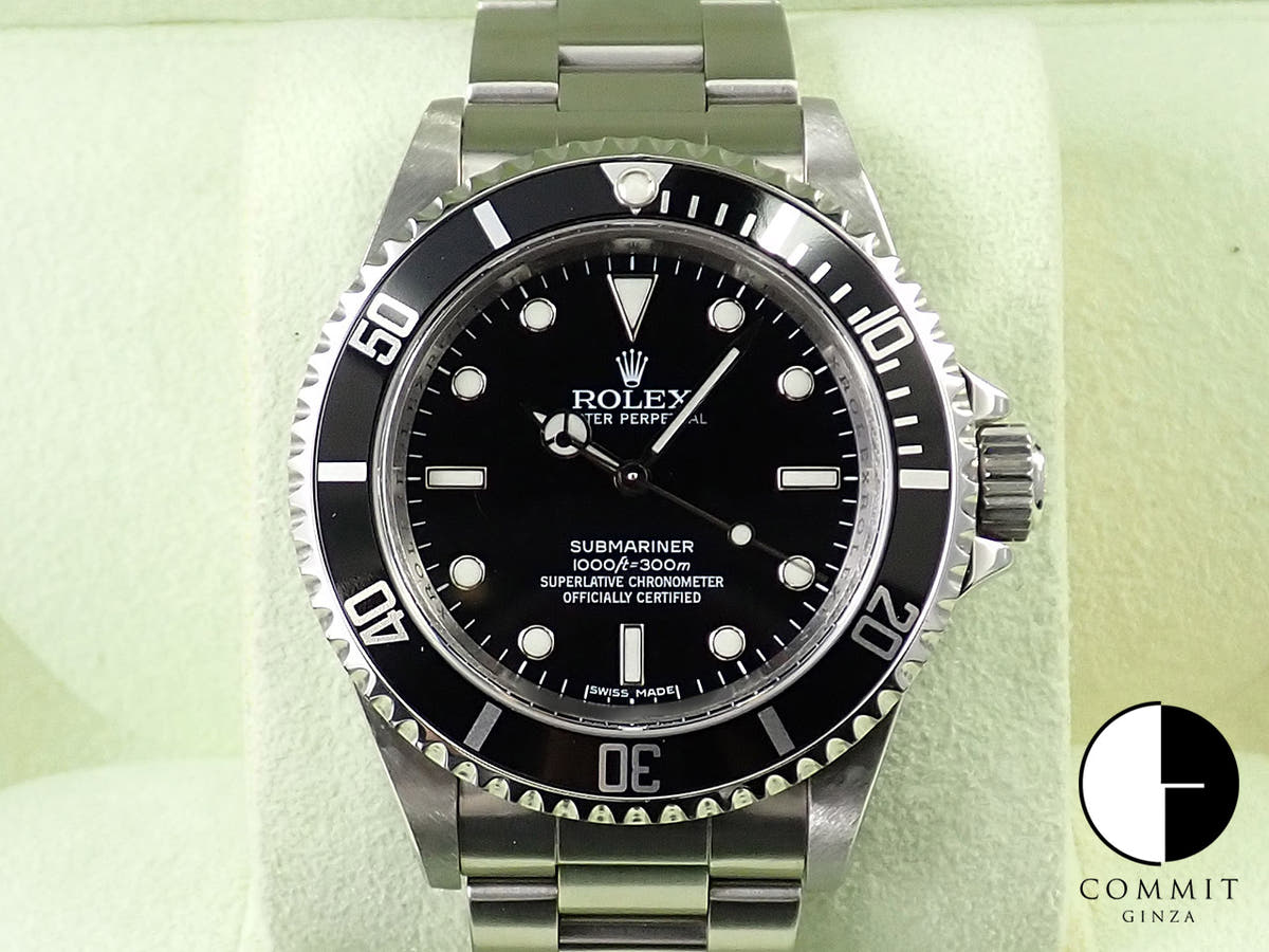 ロレックス サブマリーナー ノンデイト Ref.14060M ステンレススチール ブラック文字盤
