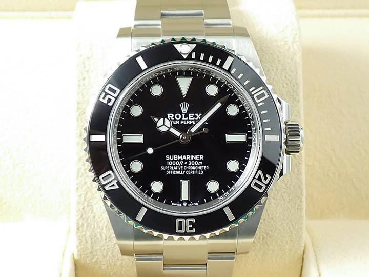 ロレックス サブマリーナー ノンデイト Ref.124060 ステンレススチール ブラック文字盤
