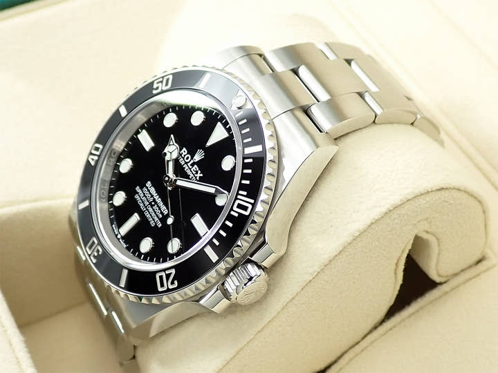 ロレックス サブマリーナー ノンデイト Ref.124060 ステンレススチール ブラック文字盤