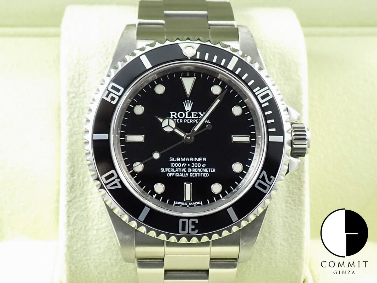 ロレックス サブマリーナー ノンデイト Ref.14060M ステンレススチール ブラック文字盤