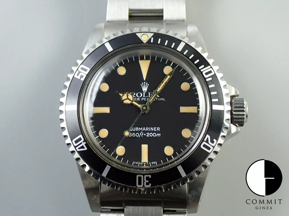 ロレックス サブマリーナー Ref.5513 ステンレススチール ブラック文字盤