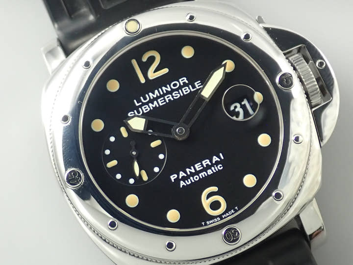 パネライ サブマーシブル Ref.PAM00024 ブラック文字盤 中古 MM8C07SH