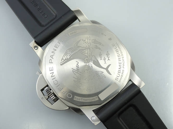 パネライ サブマーシブル マイク ホーン エディション 47mm Ref.PAM00984 ブラック文字盤 中古 X6181082