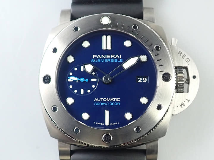 パネライ ルミノール1950 サブマーシブル BMG-TECH 3DAYS オートマティック Ref.PAM00692 ブルー文字盤 中古 532T03ZL