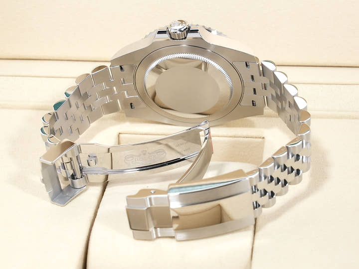 Rolex GMT-Master II Ref. 126710BLNR Stainless Steel Black Dial Jubilee Bracelet Unused swq2u8oh