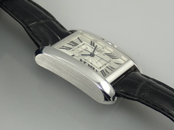 カルティエ タンク アングレーズ Ref.W5310031 シルバー文字盤 中古 AP656529