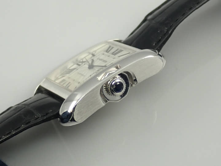 カルティエ タンク アングレーズ Ref.W5310031 シルバー文字盤 中古 AP656529