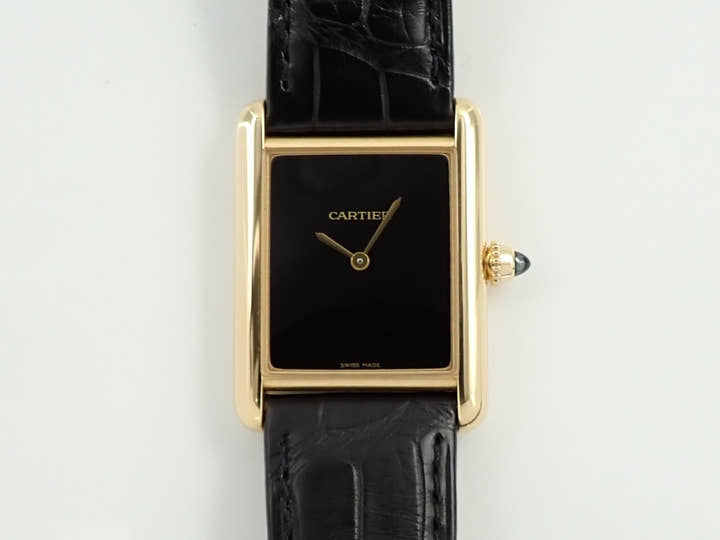 Cartier Tank Louis Cartier Watch Ref.WGTA0091 Black Dial Used A76U9895