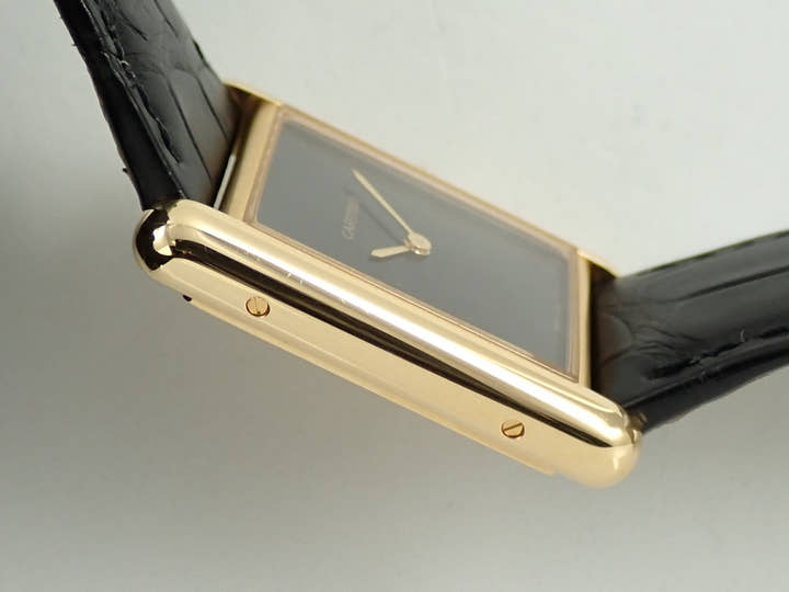 Cartier Tank Louis Cartier Watch Ref.WGTA0091 Black Dial Used A76U9895