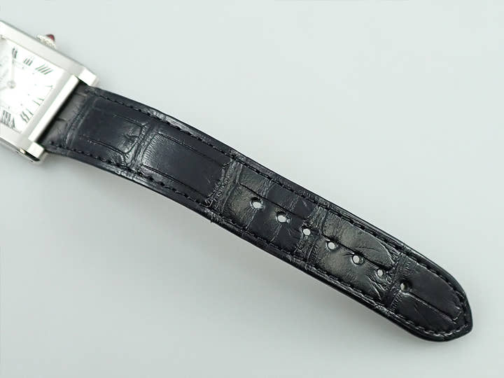 Cartier Tank Normal Ref.WGTA0109 Silver Dial Good Condition 67W7FTSX