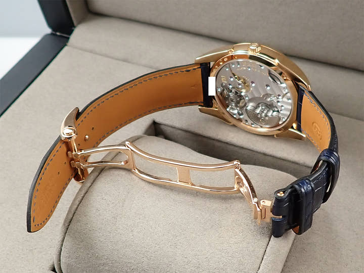 パルミジャーニフルリエ トンダ 1950 ムーンボー Ref.PFH279-1062500-HA3221 ブルーアベンチュリン文字盤 美品 6SH40016