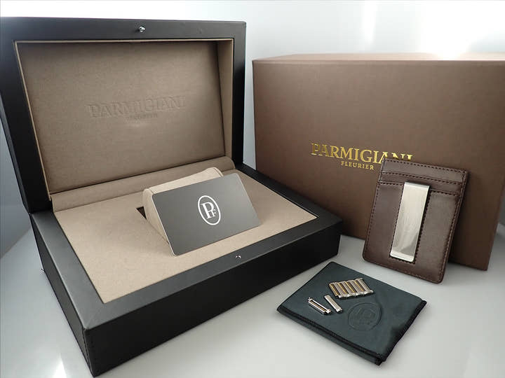 パルミジャーニフルリエ トンダ GT オートマチック Ref.PFC910-0000141-B00182 シルバー文字盤 美品 3XUCCZ9M