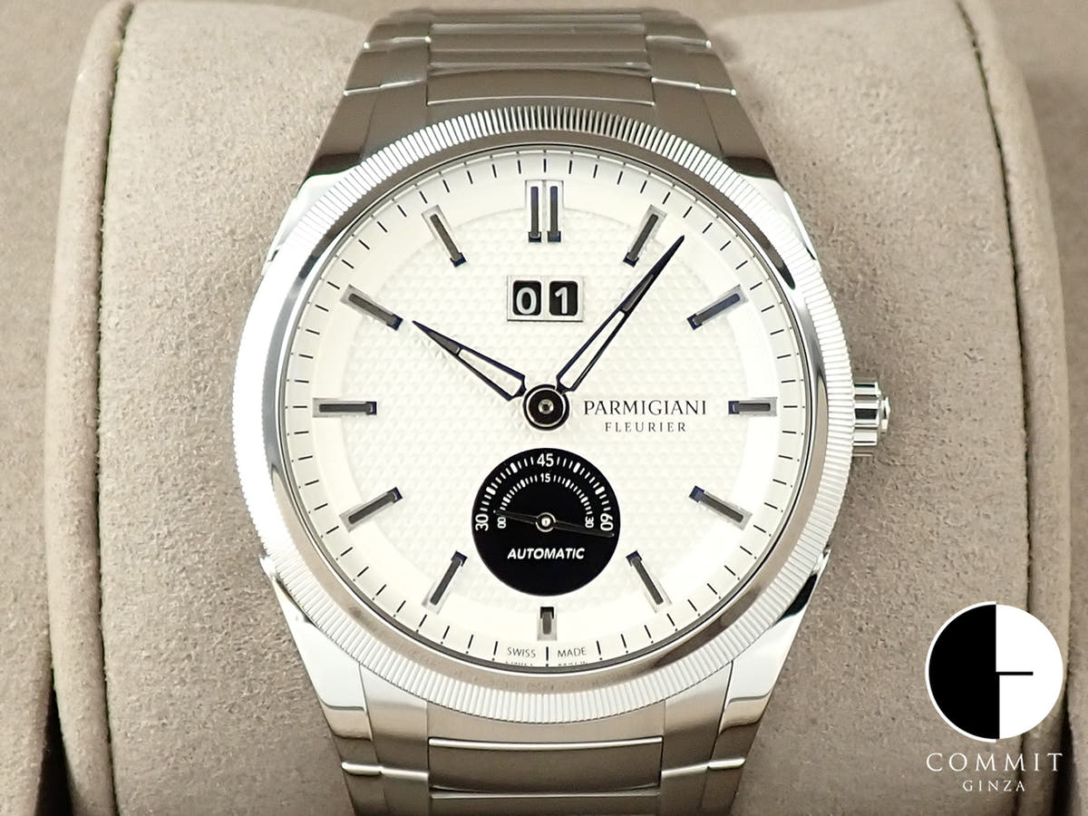 パルミジャーニフルリエ トンダ GT オートマチック Ref.PFC910-0000141-B00182 シルバー文字盤 美品 3XUCCZ9M