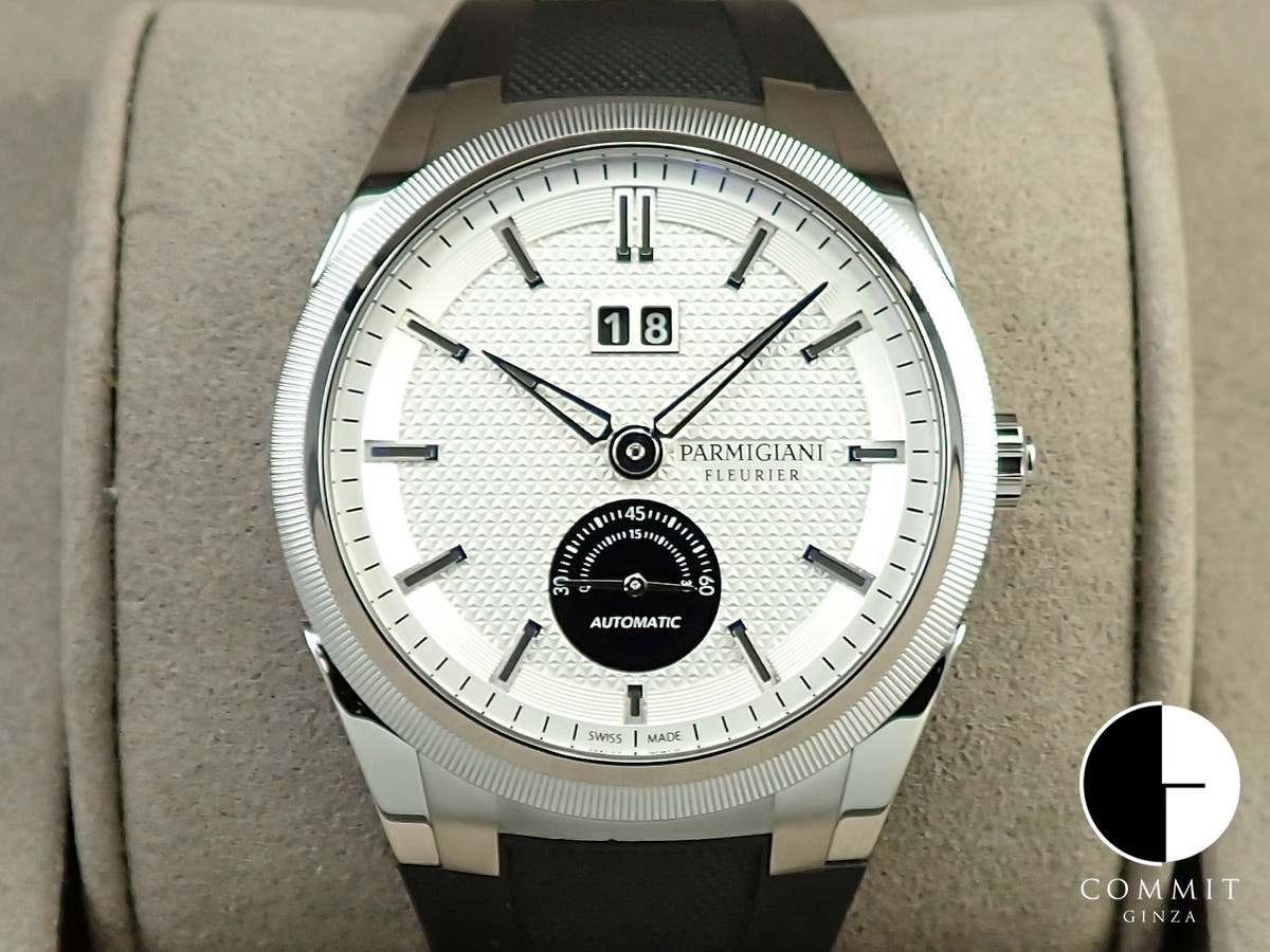 パルミジャーニフルリエ トンダ GT オートマチック Ref.PFC910-0000141-X01482 シルバー文字盤 極美品 C7WKMMYW