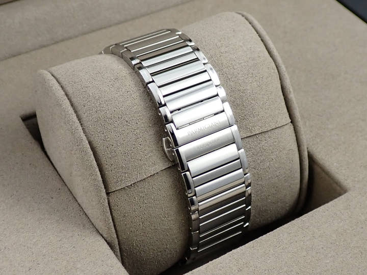 パルミジャーニフルリエ トンダ GT クロノグラフ Ref.PFC906-0000140-B00182 シルバー×ブラック文字盤 美中古 R3XZ2517