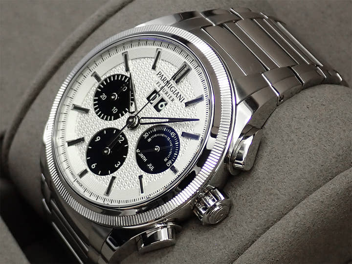 パルミジャーニフルリエ トンダ GT クロノグラフ Ref.PFC906-0000140-B00182 シルバー×ブラック文字盤 中古 UM4M3WV8