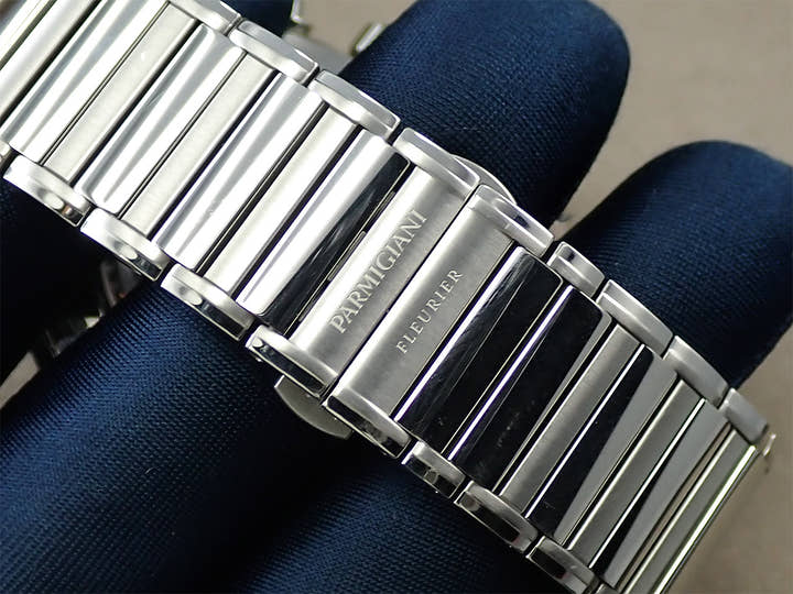 パルミジャーニフルリエ トンダ GT クロノグラフ Ref.PFC906-0000140-B00182 シルバー×ブラック文字盤 中古 0W100CWR