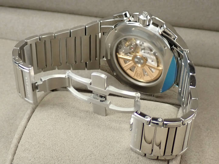 パルミジャーニフルリエ トンダ GT クロノグラフ Ref.PFC906-0000140-B00182 シルバー×ブラック文字盤 未使用 53231025