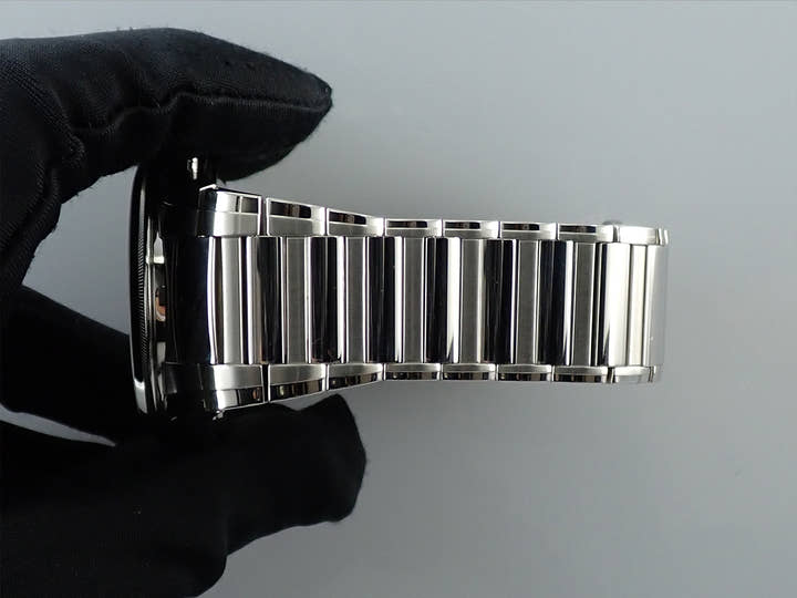 パルミジャーニフルリエ トンダ GT クロノグラフ Ref.PFC906-0000140-B00182 シルバー×ブラック文字盤 美品 W6L8SVJU