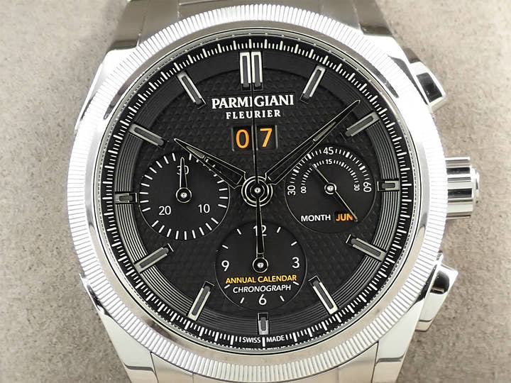 パルミジャーニフルリエ トンダ GT クロノグラフ Ref.PFC906-0000210-B00182 ブラック文字盤 中古 AV831880