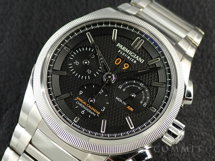 パルミジャーニフルリエ トンダ GT クロノグラフ Ref.PFC906-0000210-B00182 ブラック文字盤 中古 C52X7YAP