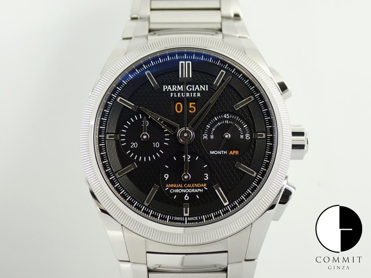 Parmigiani Fleurier Tonda GT Chronograph Ref.PFC906-0000210-B00182 Black Dial Used 0UY7X9T9