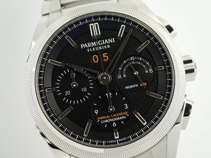 Parmigiani Fleurier Tonda GT Chronograph Ref.PFC906-0000210-B00182 Black Dial Used 0UY7X9T9