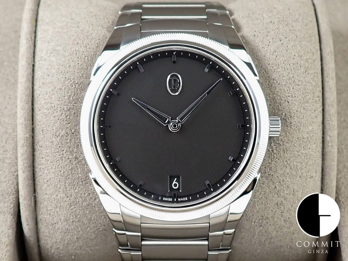 パルミジャーニフルリエ トンダ PF マイクロローター Ref.PFC914-1020001-100182 グレー文字盤 極美品 86712CFM