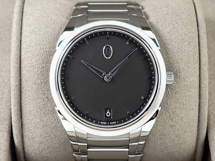 パルミジャーニフルリエ トンダ PF マイクロローター Ref.PFC914-1020001-100182 グレー文字盤 極美品 86712CFM