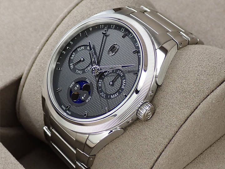 パルミジャーニフルリエ トンダPF アニュアルカレンダー Ref.PFC907-1020001-100182 グレー文字盤 未使用 4FVPXWWL