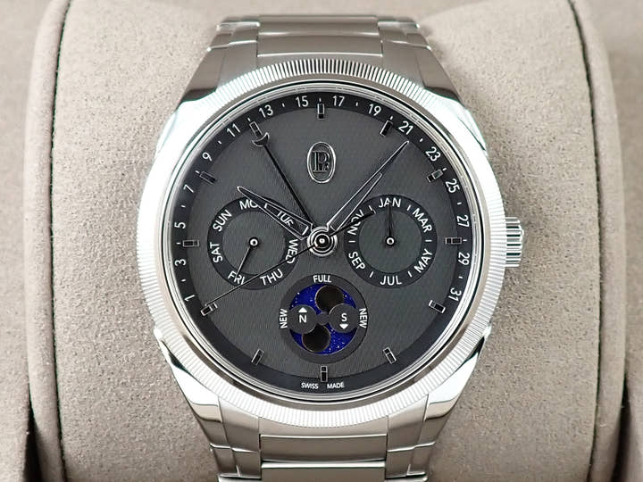 パルミジャーニフルリエ トンダPF アニュアルカレンダー Ref.PFC907-1020001-100182 グレー文字盤 未使用 4FVPXWWL