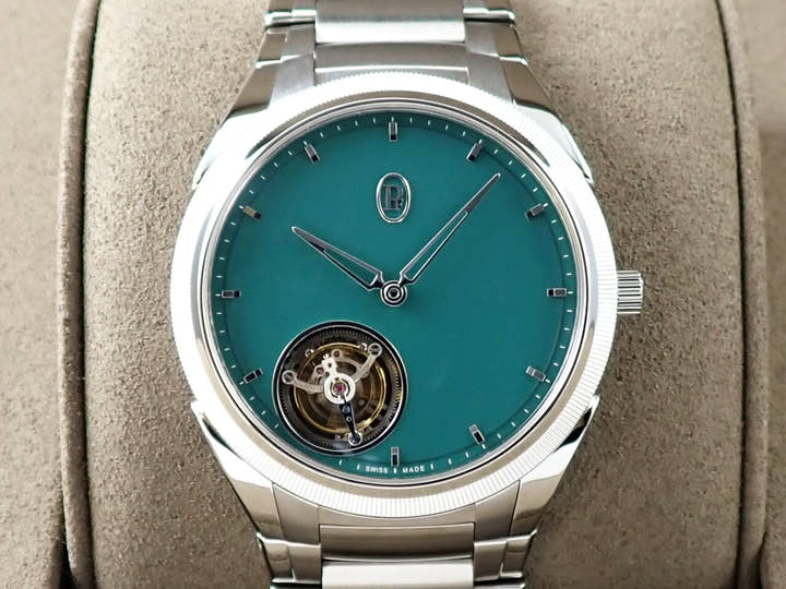 パルミジャーニフルリエ トンダ PF フライングトゥールビヨン Ref.PFS921-1020001-100182 グリーン文字盤 未使用 55PZK491