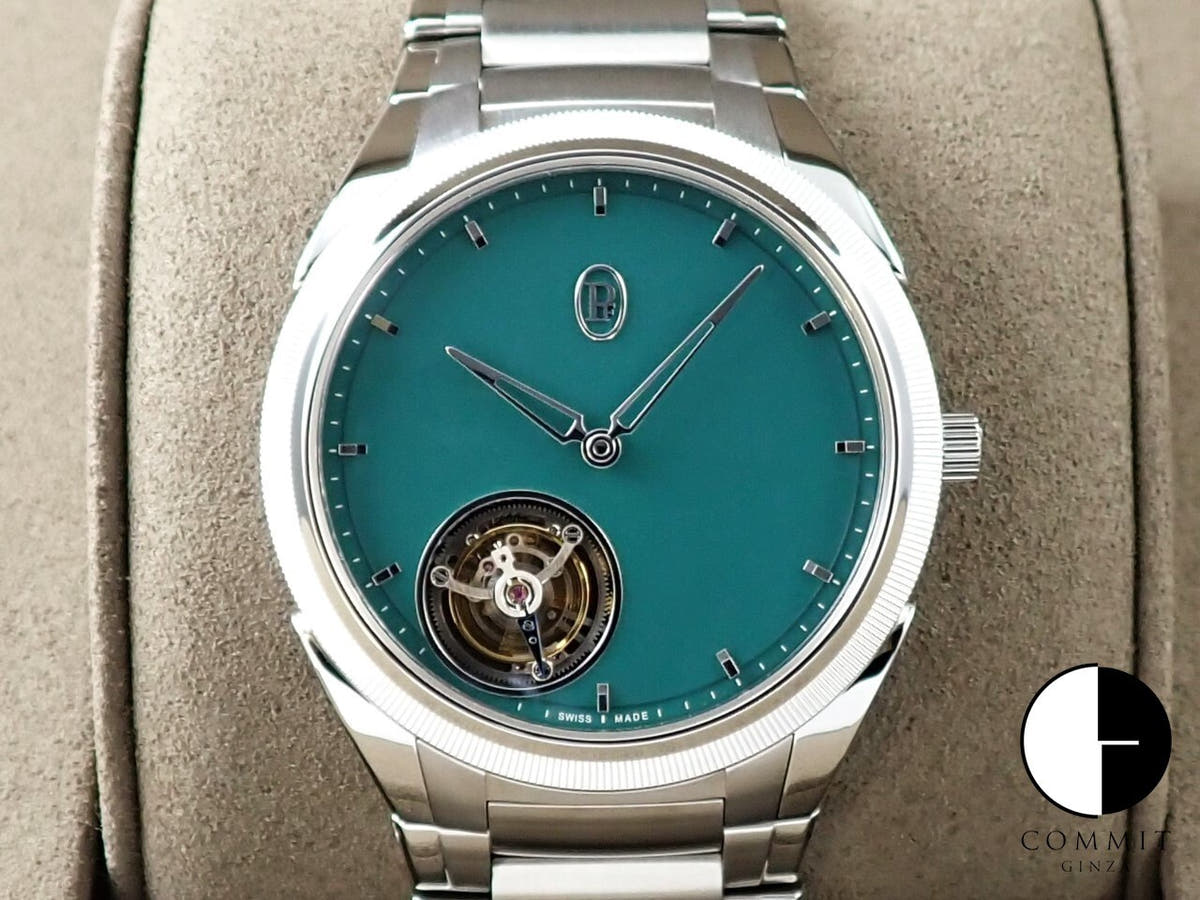 パルミジャーニフルリエ トンダ PF フライングトゥールビヨン Ref.PFS921-1020001-100182 グリーン文字盤 未使用 55PZK491