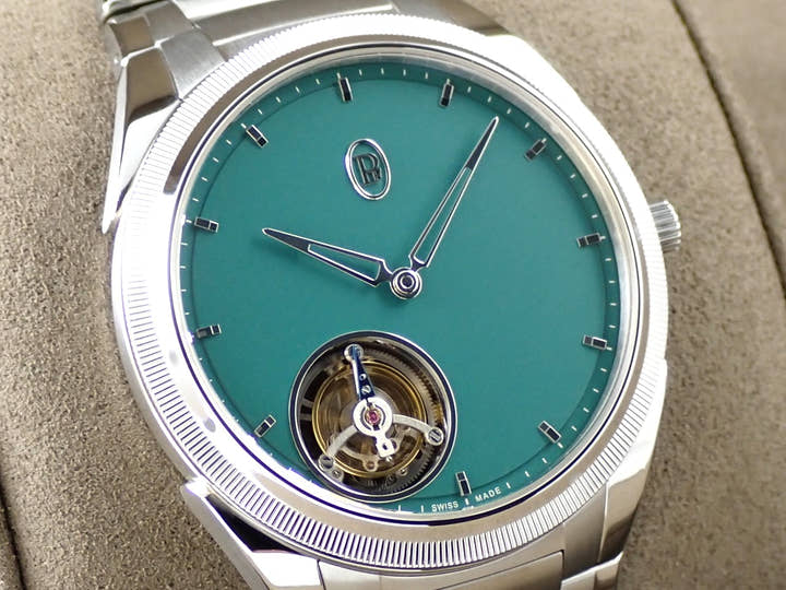 パルミジャーニフルリエ トンダ PF フライングトゥールビヨン Ref.PFS921-1020001-100182 グリーン文字盤 未使用 55PZK491