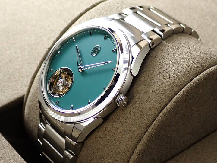 パルミジャーニフルリエ トンダ PF フライングトゥールビヨン Ref.PFS921-1020001-100182 グリーン文字盤 未使用 55PZK491