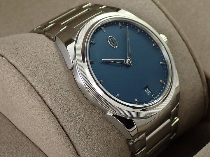 パルミジャーニフルリエ トンダ PF マイクロローター Ref.PFS914-1020003-100182 ライトブルー文字盤 美品 38ARCWPJ