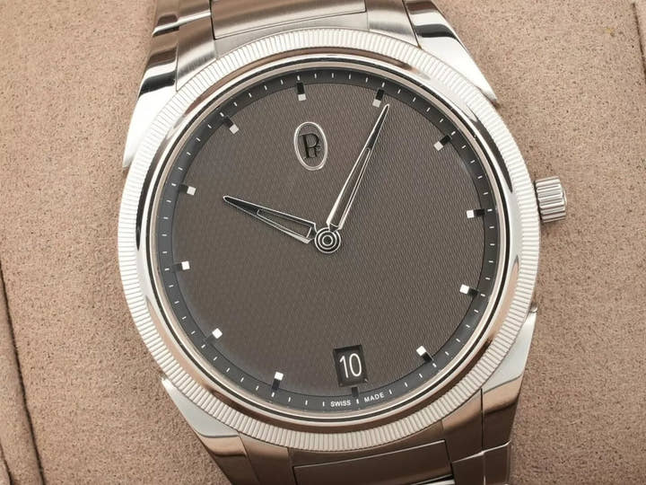 パルミジャーニフルリエ トンダ PF マイクロローター Ref.PFC914-1020001-100182 グレー文字盤 中古 RZV23KYL