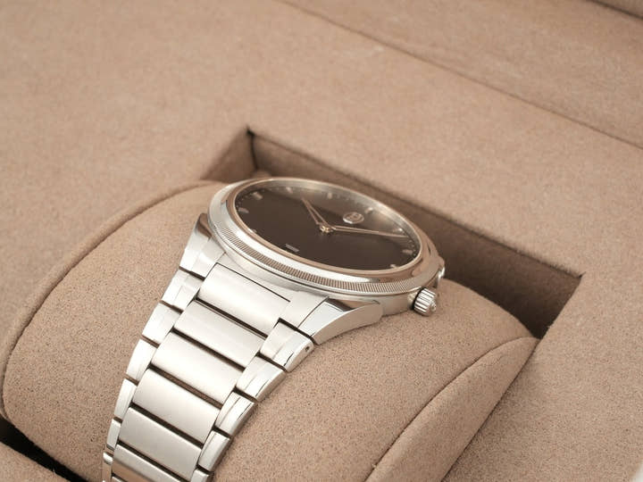 パルミジャーニフルリエ トンダ PF マイクロローター Ref.PFC914-1020001-100182 グレー文字盤 中古 RZV23KYL