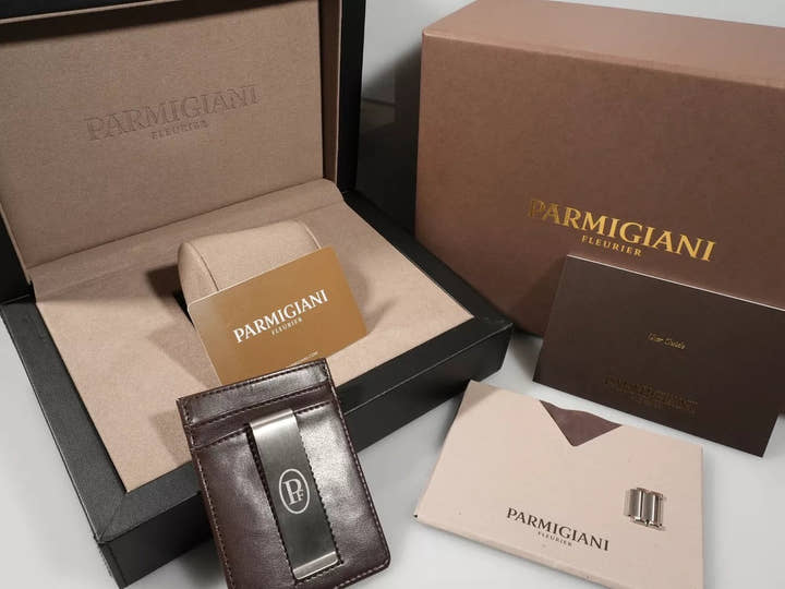 パルミジャーニフルリエ トンダ PF マイクロローター Ref.PFC914-1020001-100182 グレー文字盤 中古 RZV23KYL