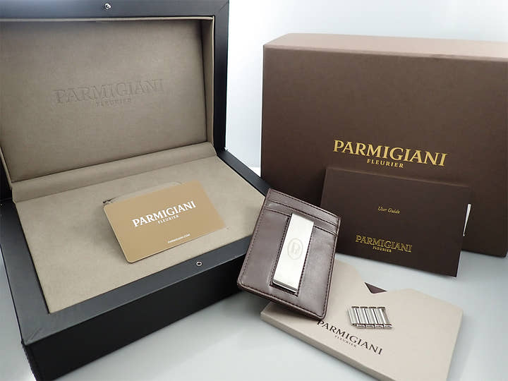 パルミジャーニフルリエ トンダ PF クロノグラフ Ref.PFC915-1020001-100182 ブルー文字盤 美中古 9R6JXYPJ