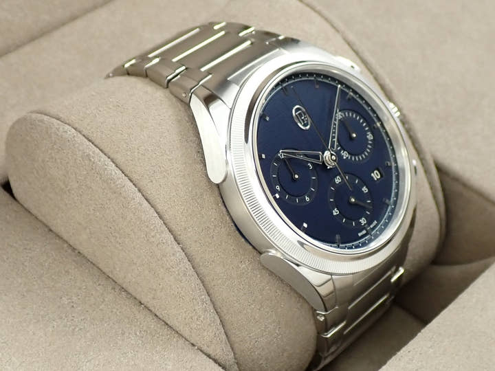 パルミジャーニフルリエ トンダ PF クロノグラフ Ref.PFC915-1020001-100182 ブルー文字盤 未使用 9T9FUYLY