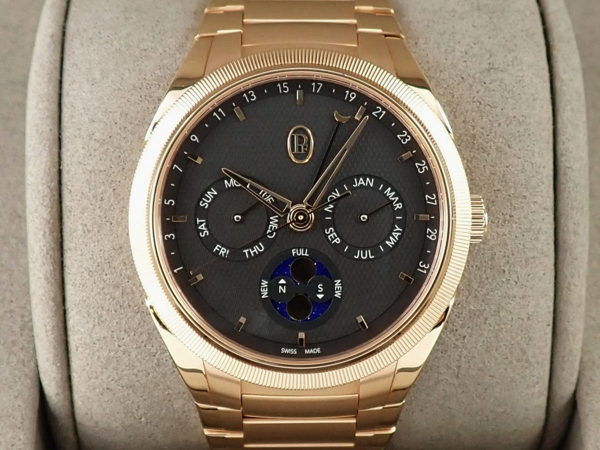 パルミジャーニフルリエ トンダ PF アニュアルカレンダー Ref.PFC907-2020001-200182 グレー文字盤 中古 TJWMK46A