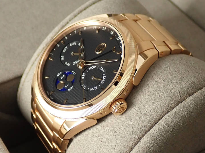 パルミジャーニフルリエ トンダ PF アニュアルカレンダー Ref.PFC907-2020001-200182 グレー文字盤 中古 TJWMK46A