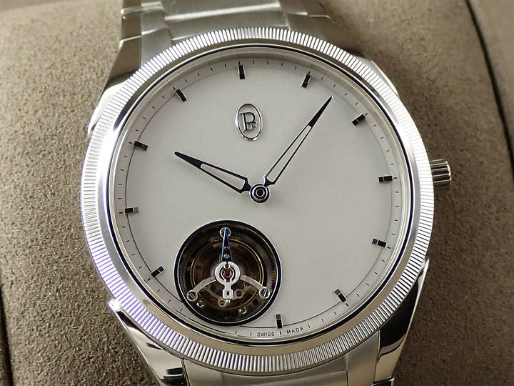 パルミジャーニフルリエ トンダ PF フライング トゥールビヨン Ref.PFH921-2020001-200182 プラチナ文字盤 美中古 K9079820