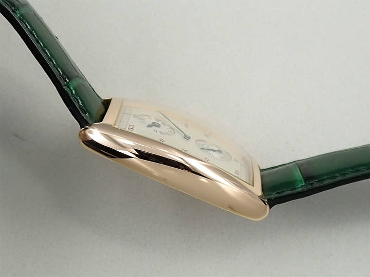 Franck Muller Tono Curvex Regulator Jumping Hour Ref.2852 SR Silver Dial Excellent Condition C8L1J633